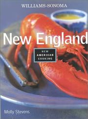 Cover of: New England (Williams-Sonoma New American Cooking)