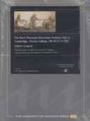 Cover of: The "Piers Plowman" Electronic Archive, Vol. 2: Cambridge, Trinity College, MS B.15.17 (W)