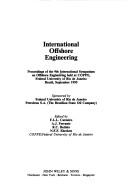 Cover of: International offshore engineering | International Symposium on Offshore Engineering (9th 1995 COPPE)