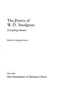 Cover of: The Poetry of W. D. Snodgrass by Stephen Haven, Stephen Haven