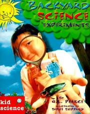 Cover of: Backyard science experiments