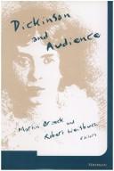 Cover of: Dickinson and audience by edited by Martin Orzeck and Robert Weisbuch.