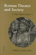 Cover of: Roman theater and society by edited by William J. Slater.