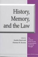 Cover of: History, Memory, and the Law (The Amherst Series in Law, Jurisprudence, and Social Thought) by 