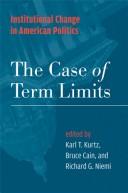 Cover of: Institutional Change in American Politics: The Case of Term Limits