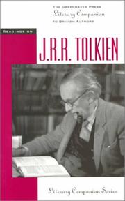 Cover of: Literary Companion Series - J.R.R. Tolkein | Katie de Koster
