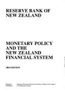 Monetary policy and the New Zealand financial system