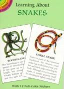 Cover of: Learning About Snakes (Learning about Books