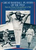 Cover of: Great Baseball Players of the Past