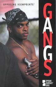 Cover of: Gangs