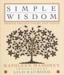 Cover of: Simple wisdom: Shaker sayings, poems, and songs