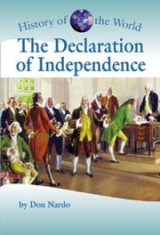 Cover of: The Declaration of Independence by Don Nardo
