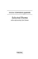 Cover of: Selected poems by Sylvia Townsend Warner