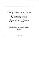 Cover of: The Penguin book of contemporary American essays