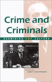Cover of: Crime and Criminals in Popular Culture