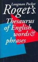 Cover of: Longman Pocket Roget's Thesaurus (Viking Longman Reference)