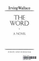 Cover of: The Word by Irving Wallace, Irving Wallace