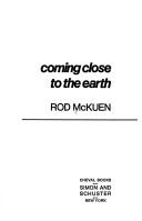 Cover of: Coming close to the earth