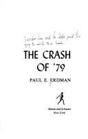 The crash of '79 by Paul Emil Erdman