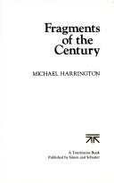 Cover of: FRAGMENT CENTURY P by Michael harrington