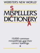 Cover of: Webster's New World Misspeller's Dictionary