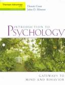 Cover of: Thomson Advantage Books: Introduction to Psychology: Gateways to Mind and Behavior (Thomson Advantage Books)