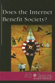 Cover of: Does the Internet Benefit Society?