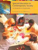 Cover of: Special Education In Contemporary Society With Infotrac: An Introduction to Exceptionality