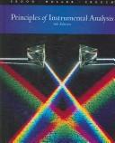 Cover of: Instrumental Analysis Principles by Douglas Arvid Skoog, F. James Holler, Stanley R. Crouch