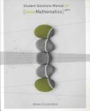 Cover of: Student Solutions Manual for Warner/Costenoble's Finite Mathematics, 4th