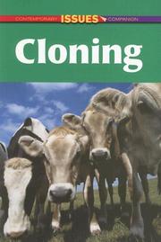 Cover of: Cloning