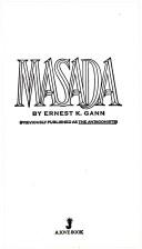 Cover of: Masada: A novel of love, courage and the triumph of the human spirit