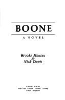 Cover of: Boone: a novel