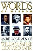 Cover of: Words of wisdom: more good advice