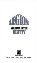 Cover of: LEGION (TIE-IN) (The Exorcist III) by William Peter Blatty