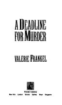 Cover of: Deadline for Murder