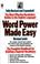 Cover of: Word Power Easy