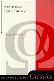 Cover of: Statistical field theory by Giorgio Parisi