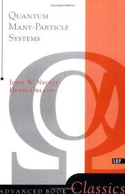 Quantum many-particle systems by John W. Negele