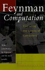 Cover of: Feynman and Computation