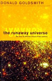 The runaway universe by Donald Goldsmith