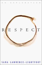 Cover of: Respect by Sara Lawrence-Lightfoot