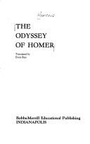 Cover of: The Odyssey of Homer (Library of Liberal Arts; Lla 225) by Όμηρος (Homer)