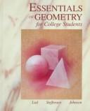 Cover of: Essentials of Geometry for College Students