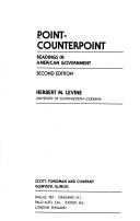 Cover of: Point-counterpoint by Herbert M. Levine, Herbert M. Levine