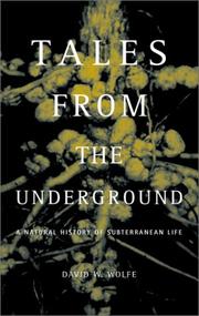 Cover of: Tales from the Underground: A Natural History of Subterranean Life