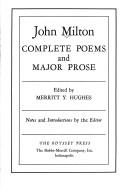 Cover of: John Milton by Merritt Y. Hughes