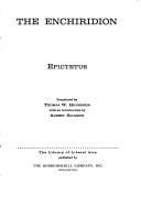 Cover of: The Enchiridion (Library of Liberal Arts) by Epictetus