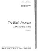 Cover of: The Black American; A Documentary History (3rd Edition) by Leslie H. Fishel