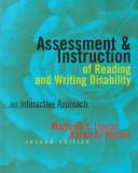 Cover of: Assessment and Instruction of Reading and Writing Disability by Marjorie Y. Lipson, Karen K. Wixson